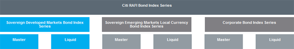 Citi RAFI Bond Index Series Breakdown Chart